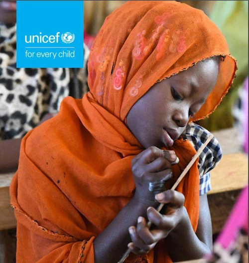 Forsíða skýrslu UNICEF.