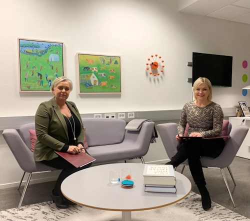 Sigríður Kristinsdóttir, sýslumaðurinn á Höfuðborgarsvæðinu og Lilja Dögg Alfreðsdóttir, ferðamálaráðherra.