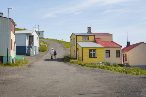 Gamli bærinn á Hofsósi.
