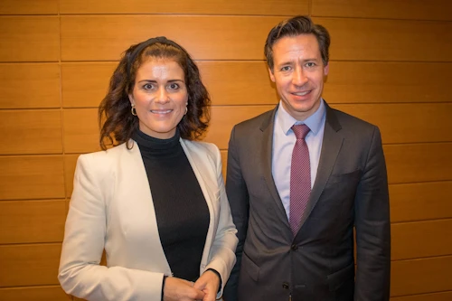 Þórdís Kolbrún og Valiant Richey