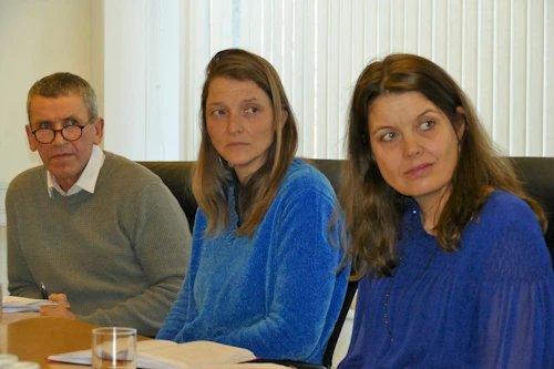 Janus Guðlaugsson, Dóra Guðrún Guðmundsdóttir og Elva Gísladóttir