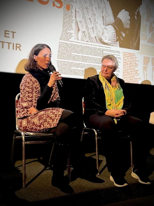 Janaïna Herrera et Hrafnhildur Gunnarsdóttir