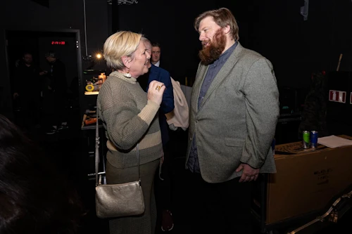 Forseti Íslands Halla Tómasdóttir og Valdimar.