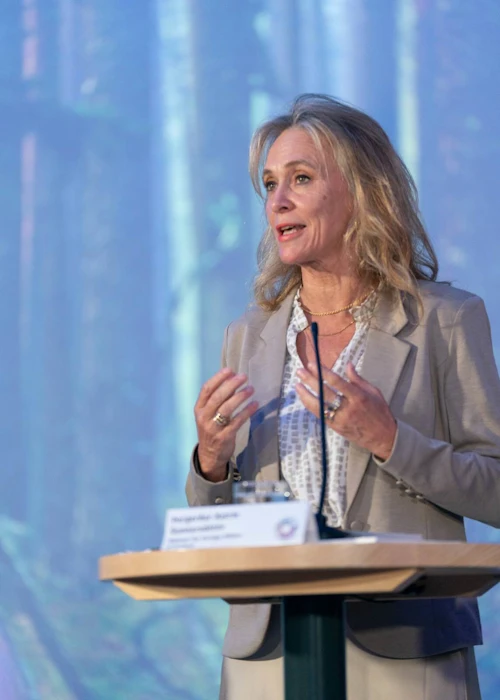 Þorgerður Katrín Gunnarsdóttir utanríkisráðherra.