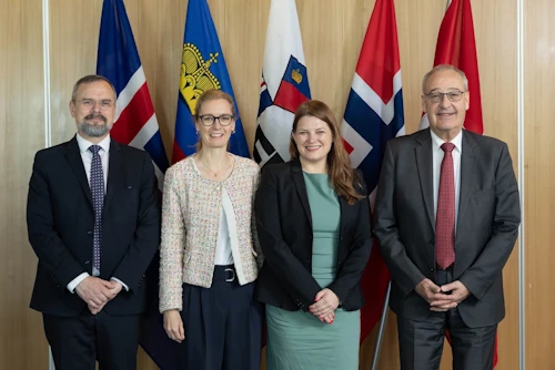 Ráðherrar EFTA ríkjanna.