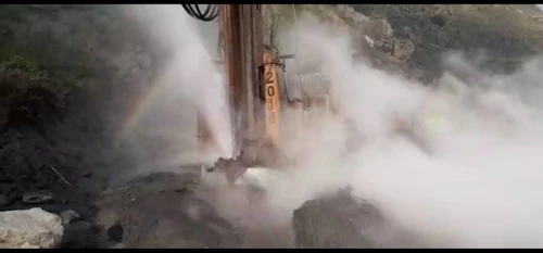 GEG Power- Drilling at Kinnaur , Himachal for a geothermal cold storage project 