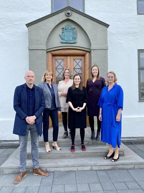  Við undirritun samstarfssamningsins