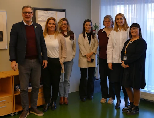 Heilbrigðisráðherra ásamt starfshópnum