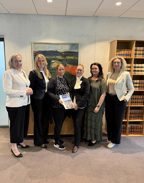 Þorbjörg S. Gunnlaugsdóttir, Kristín Alda Jónsdóttir, Drífa Kristín Sigurðardóttir, Erna Sif Jónsdóttir, Anna Barbara Andradóttir og Linda Dröfn Gunnarsdóttir