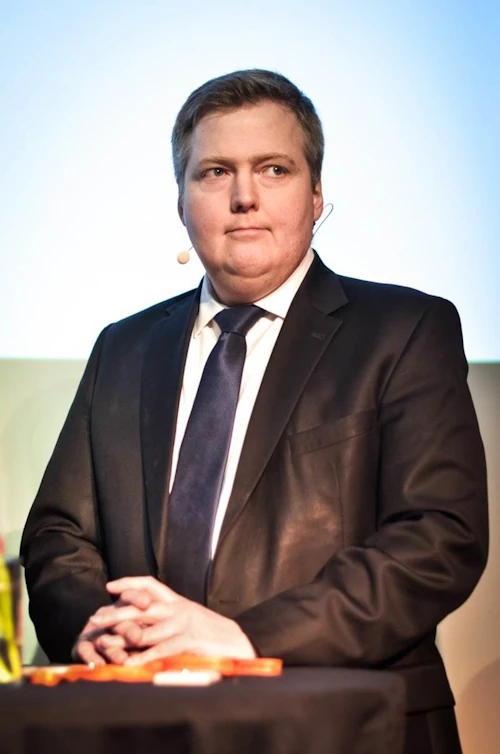 Sigmundur Davíð Gunnlaugsson forsætisráðherra ávarpaði Viðskiptaþing 2016. 