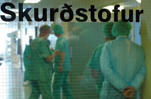 Frá opnun skurðstofunnar á Akranesi 2022