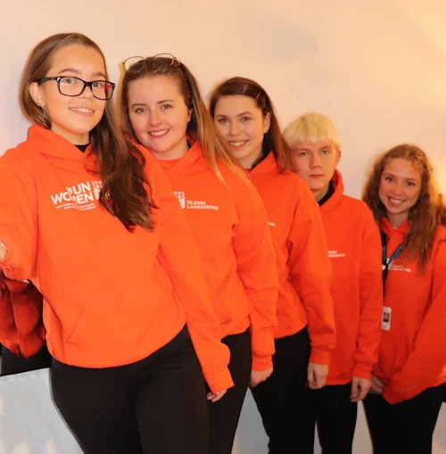 Götukynnarnir, t.f.v. Ólöf, Vera, Sigríður Þóra, Dima og Helga. Ljósm. UN Women.