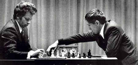 Mynd af www.skak.is frá einvígi aldarinnar 1972