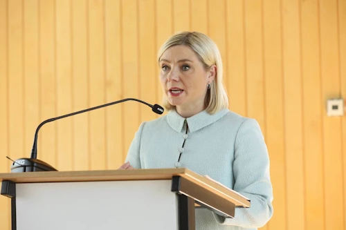 Lilja Alfreðsdóttir mennta- og menningarmálaráðherra 