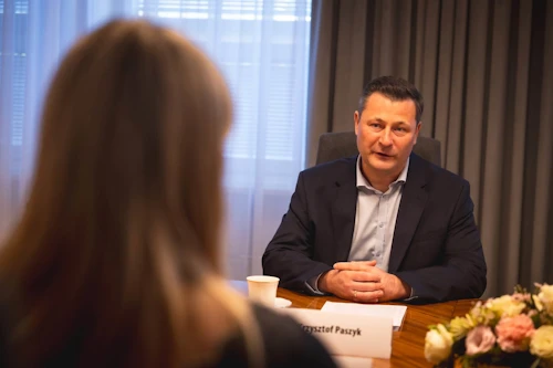 Krzysztof Paszyk ráðherra efnahagsþróunar og tækni.
