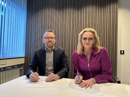 Ragnar Þór Ingólfsson, félags- og húsnæðismálaráðherra, og Heiða Björg Hilmisdóttir, borgarstjóri. 