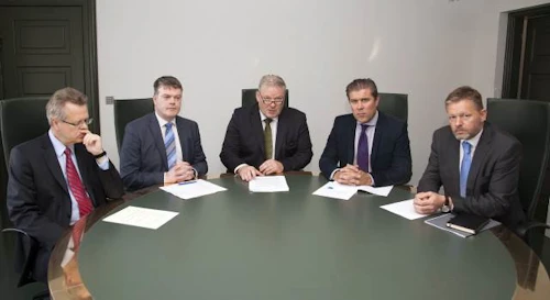 Frá fyrsta fundi Þjóðhagsráðs