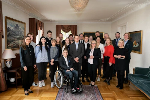 Ungmennaráð Heimsmarkmiða Sameinuðu þjóðanna hittir ríkisstjórnina
