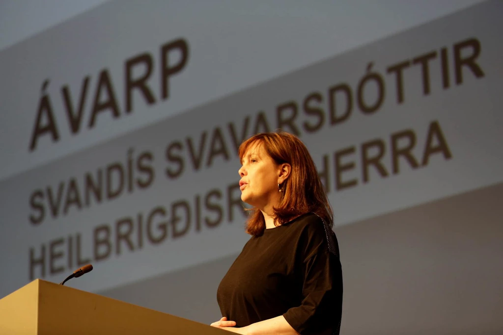 Svandís Svavarsdóttir á ársfundi Landspítala 2018