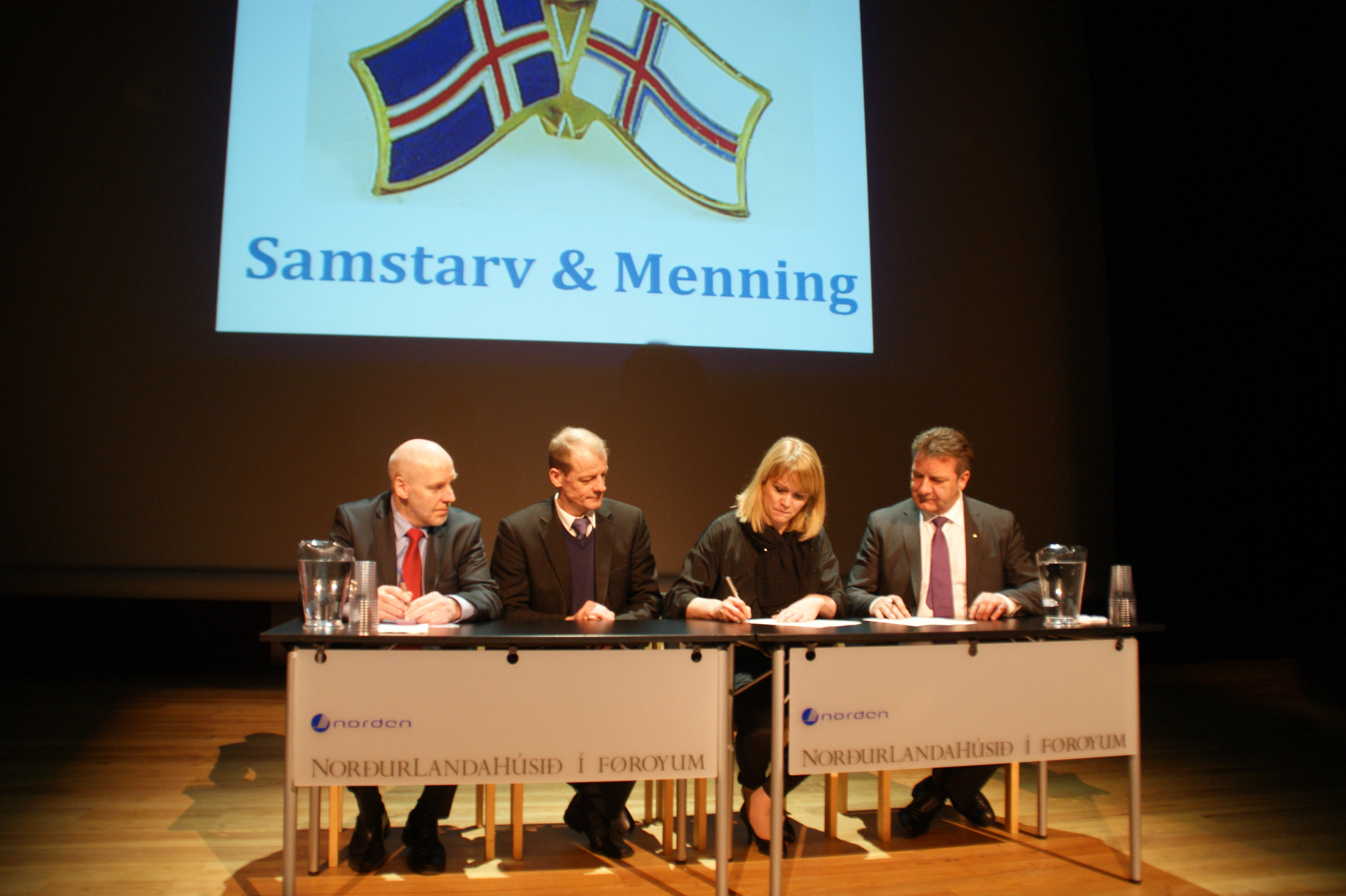 Viljayfirlýsing við Færeyjar mars 2013