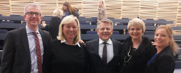Ráðherra og frummælendur