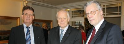 Minister of Welfare, Guðbjartur Hannesson (left), Thomas Hammarberg, Commissioner for Human Rights for the Council of Europe and Minister of the Interior, Ögmundur Jónasson.