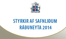 Styrkir af safnliðum ráðuneyta 2014